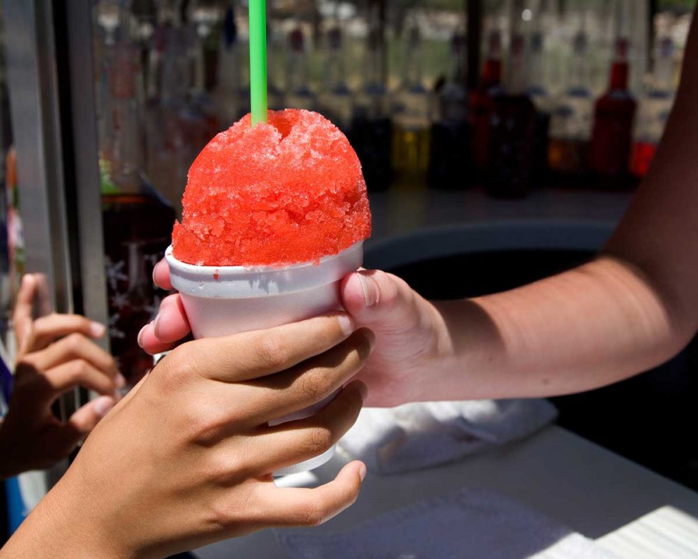 chattanooga shaved ice snow daze